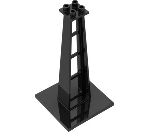 LEGO Black Support 6 x 6 x 10 Stanchion (2681)