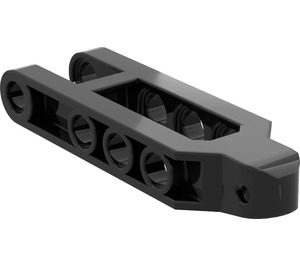LEGO Noir Suspension Bras avec Styled Balle Socket (2738)