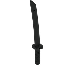 LEGO Black Sword with Octagonal Guard (Katana) (30173 / 88420)