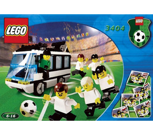 LEGO Zwart Team Bus 3404