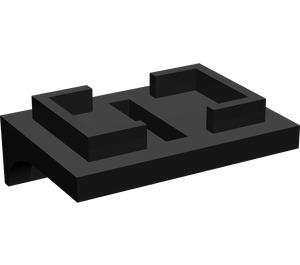LEGO Schwarz Technic Action Figure Lower Körper Part (2710)