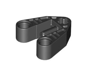 LEGO Noir Technic Foot avec Crossaxle et Deux Trous d'épingle (58177)