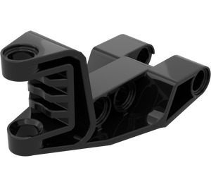 LEGO Schwarz Technic Steering Arm Groß mit Vier Löcher (41894)