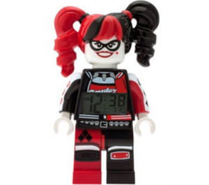 LEGO Black THE BATMAN MOVIE Harley Quinn™ Minifigure Alarm Clock (5005228)