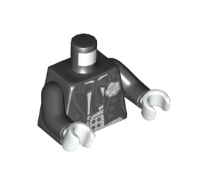 LEGO Black The Joker Minifig Torso (973 / 76382)