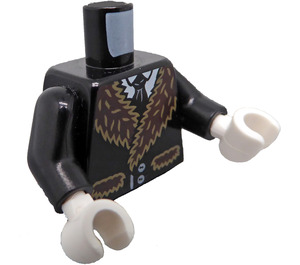 LEGO Zwart The Penguin Minifig Torso (973 / 76382)