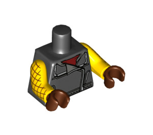 LEGO Musta The Shocker Pienoishahmo Vartalo (973 / 88585)