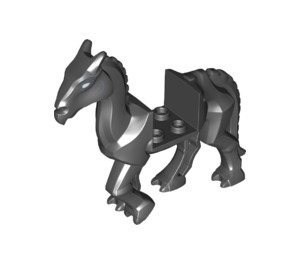 LEGO Zwart Thestral Paard (1167 / 39652)