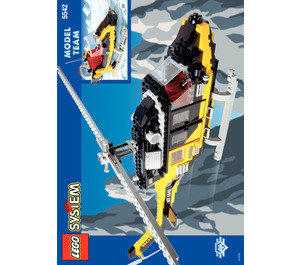 LEGO Zwart Thunder 5542 Instructions