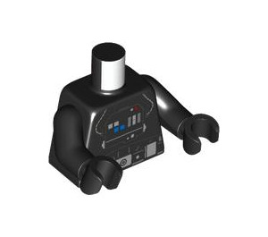 LEGO Black Tie Pilot Minifig Torso (973 / 76382)