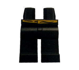 LEGO Black Tiger Stripes Minifigure Hips and Legs (73200)