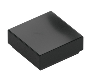 LEGO Black Tile 1 x 1 with Groove (3070 / 30039)