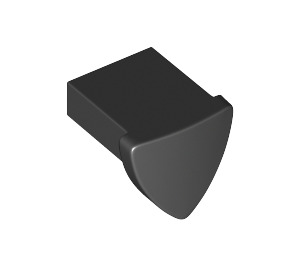 LEGO Black Tile 1 x 1 with Shield (35463)