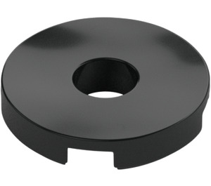 LEGO Black Tile 2 x 2 Round with Hole in Center (15535)