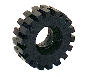 LEGO Black Tire Ø21 x 8 Offset Tread (4084)