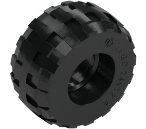 LEGO Black Tire Ø24 x 12 Balloon (28290 / 56890)