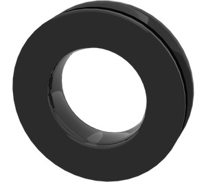 LEGO Black Tire Ø30.35 Pulley (1 x 4) (44799)