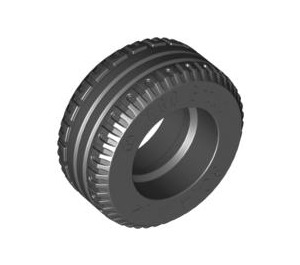 LEGO Black Tire Ø30.4 x 14 (Thick Rubber) (58090)