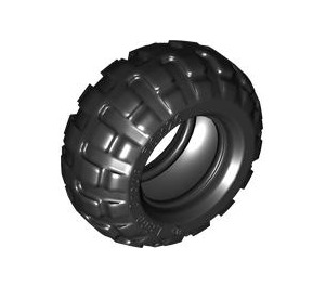 LEGO Black Tire Ø56 x 26 Balloon (5632 / 55976)