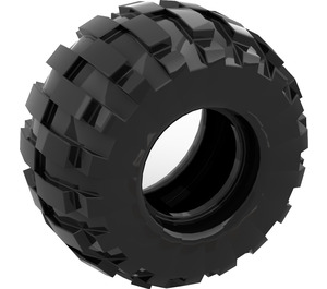 LEGO Black Tire Ø68.8 x 40 Q Balloon (2995)