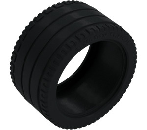 LEGO Black Tire Ø81.6 x 44 ZR Low Profile (23799)