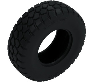 LEGO Black Tire Ø81 x 29 (2491)