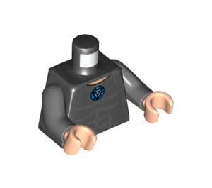 LEGO Black Tony Stark Torso (973 / 76382)