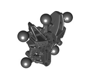 LEGO Svart Overkropp 7 x 7 med Ball Joints (60894)