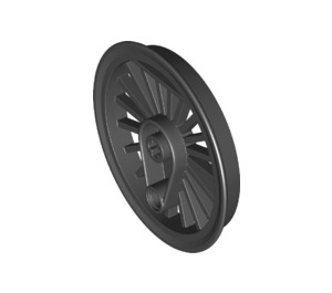 LEGO Black Train Wheel Dia. 50/60 (90840)