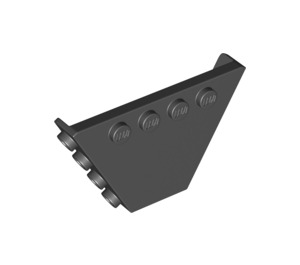 LEGO Black Trapezoid Tipper End 6 x 4 with Studs (30022)