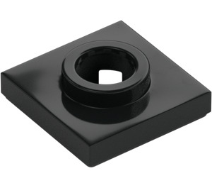 LEGO Black Turntable 2 x 2 Base (27448)