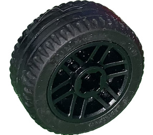 LEGO Black Tyre Normal / Narrow Ø 21 x 9,9 with Rim Narrow Ø14.6 x 9.9