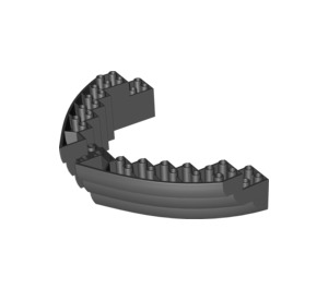 LEGO Musta UpperPart Stem 16 x 12 x 2.33 (14740 / 64645)