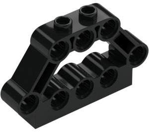 LEGO Zwart V-Motor Blokje Connector (28840 / 32333)