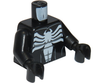 LEGO Zwart Venom Minifiguur Torso (973 / 76382)