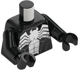 LEGO Černá Venom Minifigurka Trup (973 / 76382)