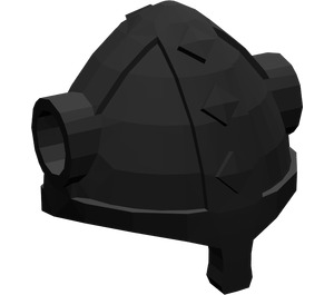 LEGO Schwarz Viking Helm (53450 / 54199)