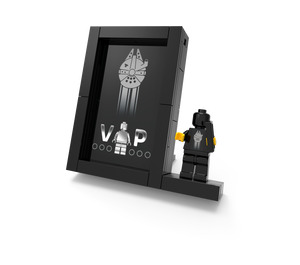 LEGO Schwarz VIP Card Display Stand (5005747)
