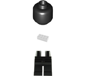 LEGO Zwart VIP minifiguur