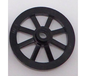 LEGO Black Wagon Wheel Ø27 Small (2470)