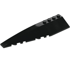 LEGO Black Wedge 12 x 3 x 1 Double Rounded Left (42061 / 45172)