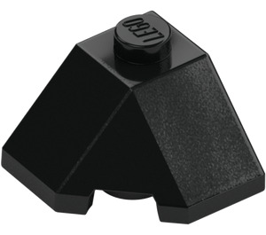 LEGO Black Wedge 2 x 2 (45°) Corner (13548)