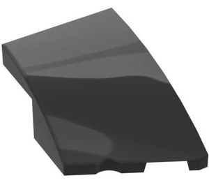 LEGO Black Wedge 2 x 3 Right (80178)