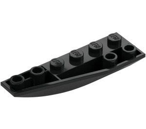 LEGO Black Wedge 2 x 6 Double Inverted Left (41765)