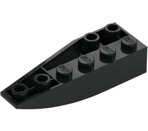 LEGO Zwart Wig 2 x 6 Dubbele Omgekeerd Rechts (41764)