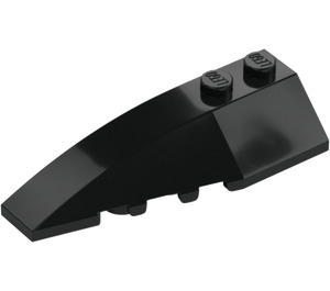 LEGO Black Wedge 2 x 6 Double Left (5830 / 41748)