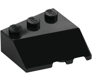 LEGO Black Wedge 3 x 3 Left (42862)