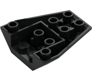 LEGO Black Wedge 4 x 4 Triple Inverted with Reinforced Studs (13349)