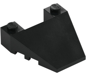 LEGO Black Wedge 4 x 4 with Stud Notches (93348)