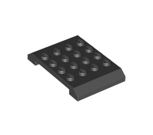 LEGO Schwarz Keil 4 x 6 x 0.7 Doppelt (32739)